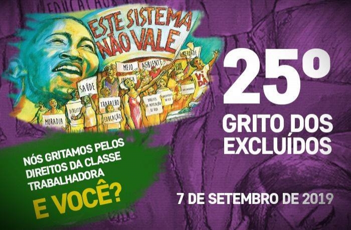 7 de setembro: No Dia da Independência, Grito dos Excluídos marcará resistência contra retrocessos do governo Bolsonaro